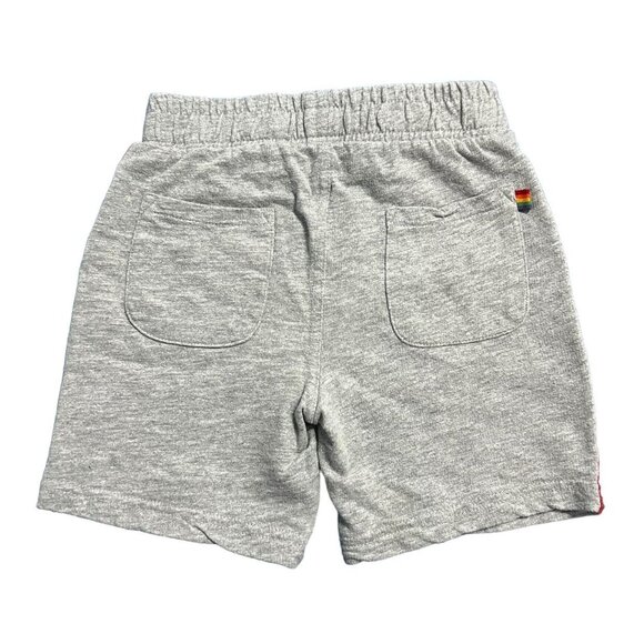 Little Bird By Jools Oliver 2-3Y Retro Rainbow Stripe Athletic Shorts - Picture 3 of 5